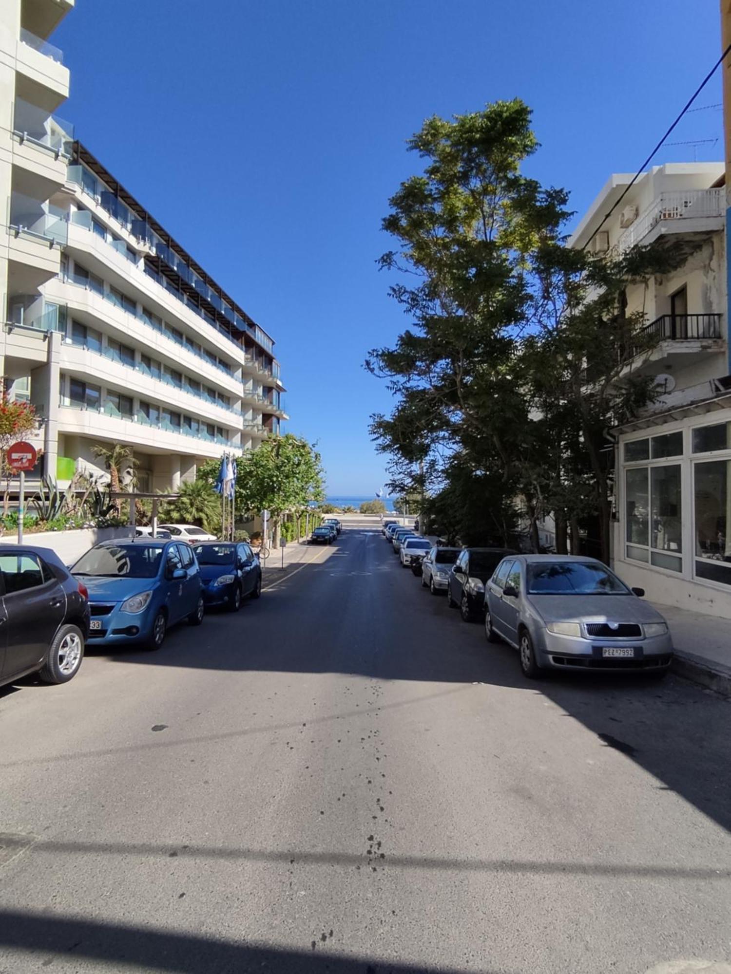 Stratos Seaside Corner Apartment Ретимно Екстериор снимка